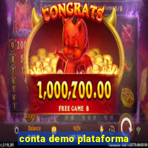 conta demo plataforma